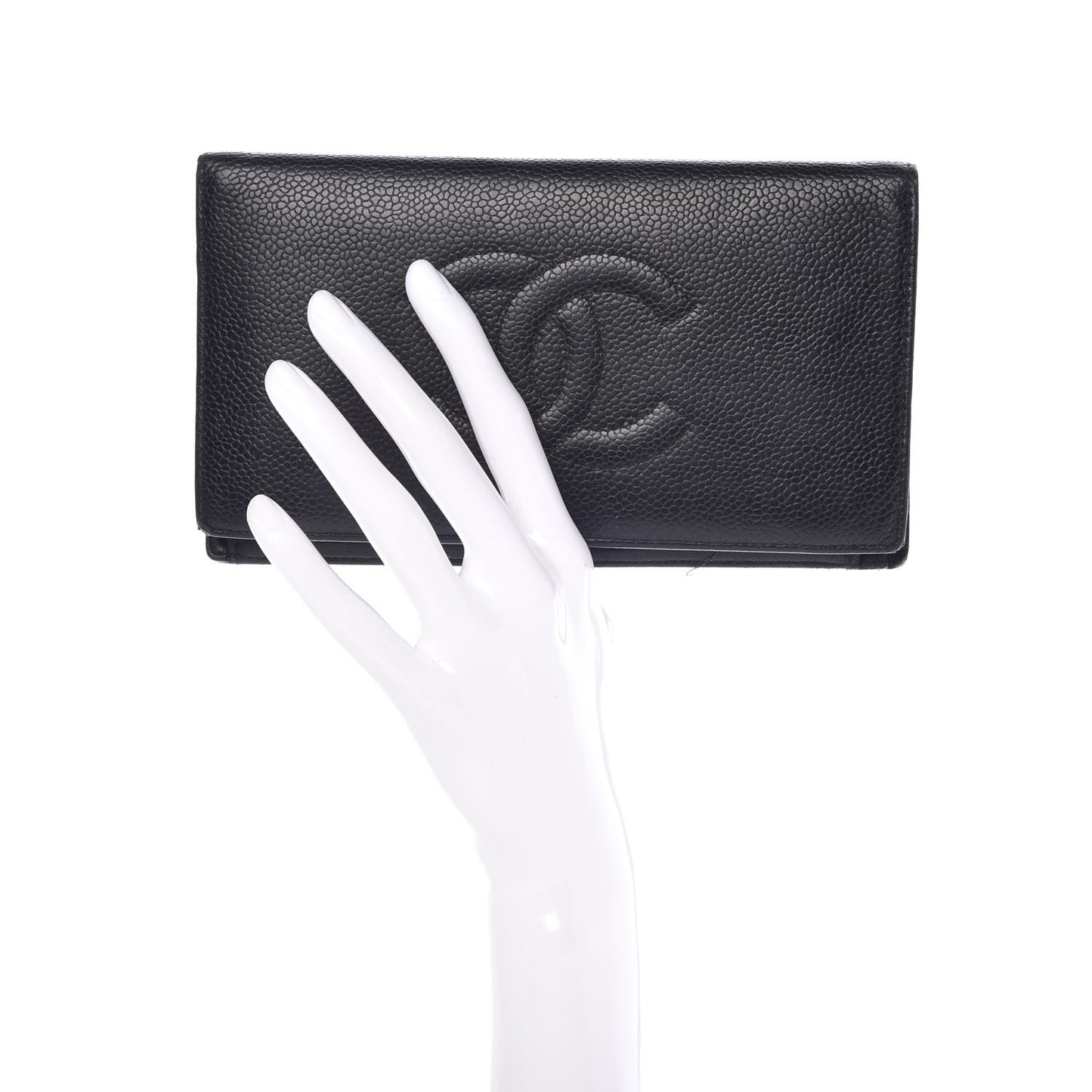 Caviar Timeless CC Yen Wallet Black