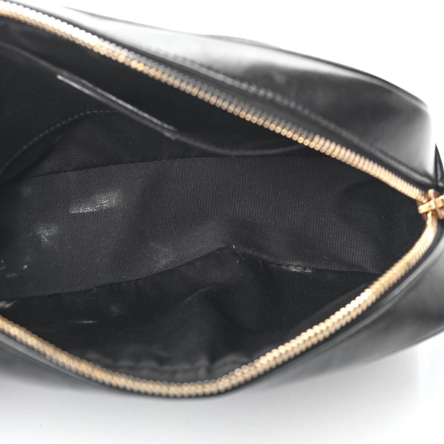 Calfskin Matelasse Monogram Lou Camera Bag Black
