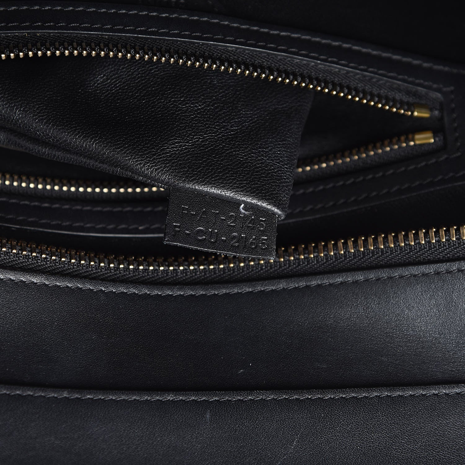 Celine Smooth Calfskin Micro Luggage Black 7 of 16