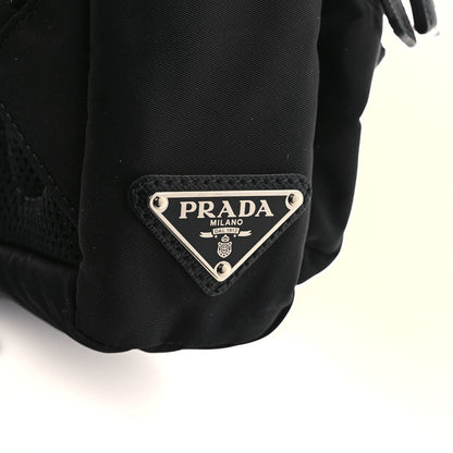 Prada Tessuto Nylon Montagna Sling Backpack Black 9 of 9