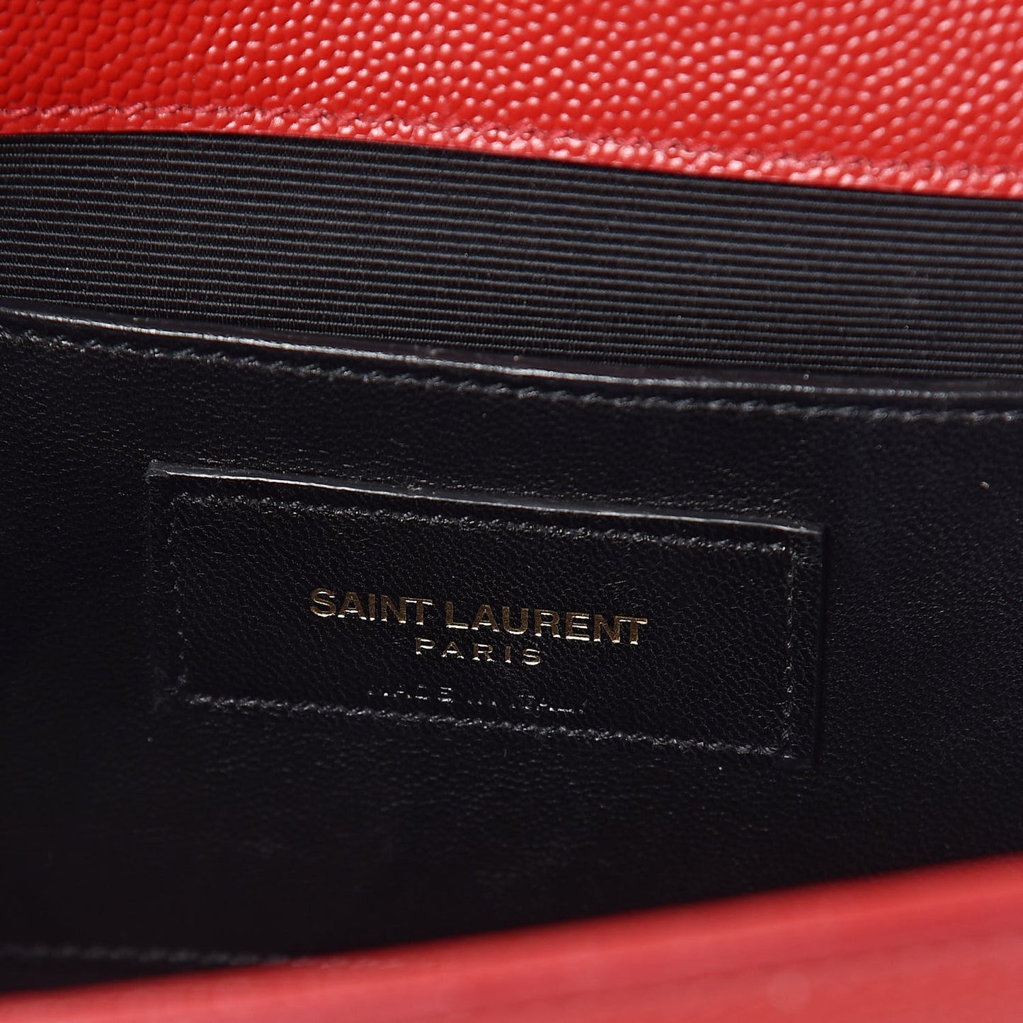 Grain De Poudre Medium Monogram Kate Satchel Red