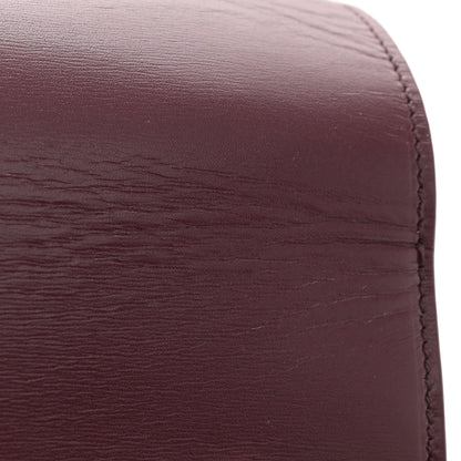 Saint Laurent Smooth Calfskin Manhattan Shoulder Bag Rouge 11 of 11