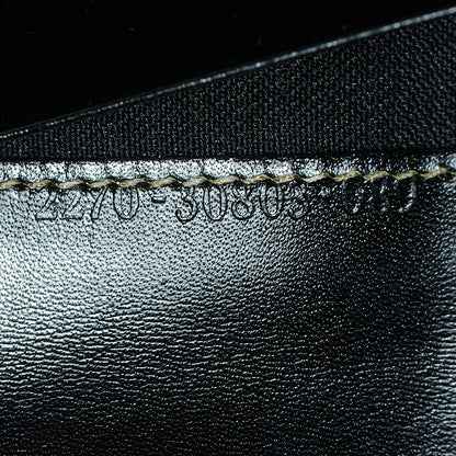Fendi Vintage Pequin Stripe Checkbook Wallet Tobacco 8 of 8