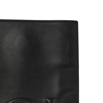 Gucci Calfskin Embossed XL Clutch Black 13 of 14