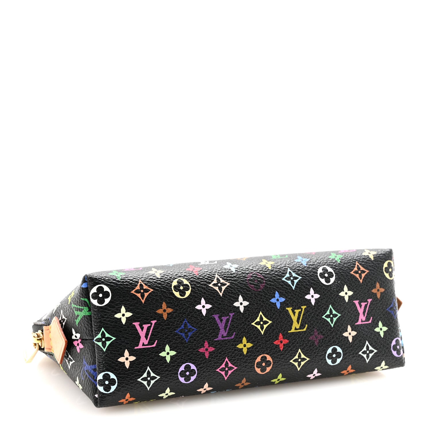 Louis Vuitton Monogram Multicolor Cosmetic Pouch Black Grenade 4 of 6
