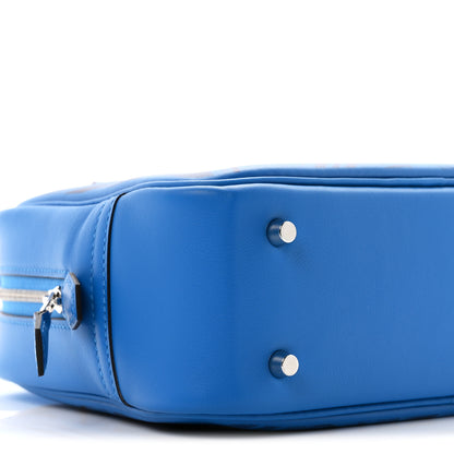 Hermes Swift Tulipomanie Mini Plume Bleu Hydra Mykonos 9 of 11