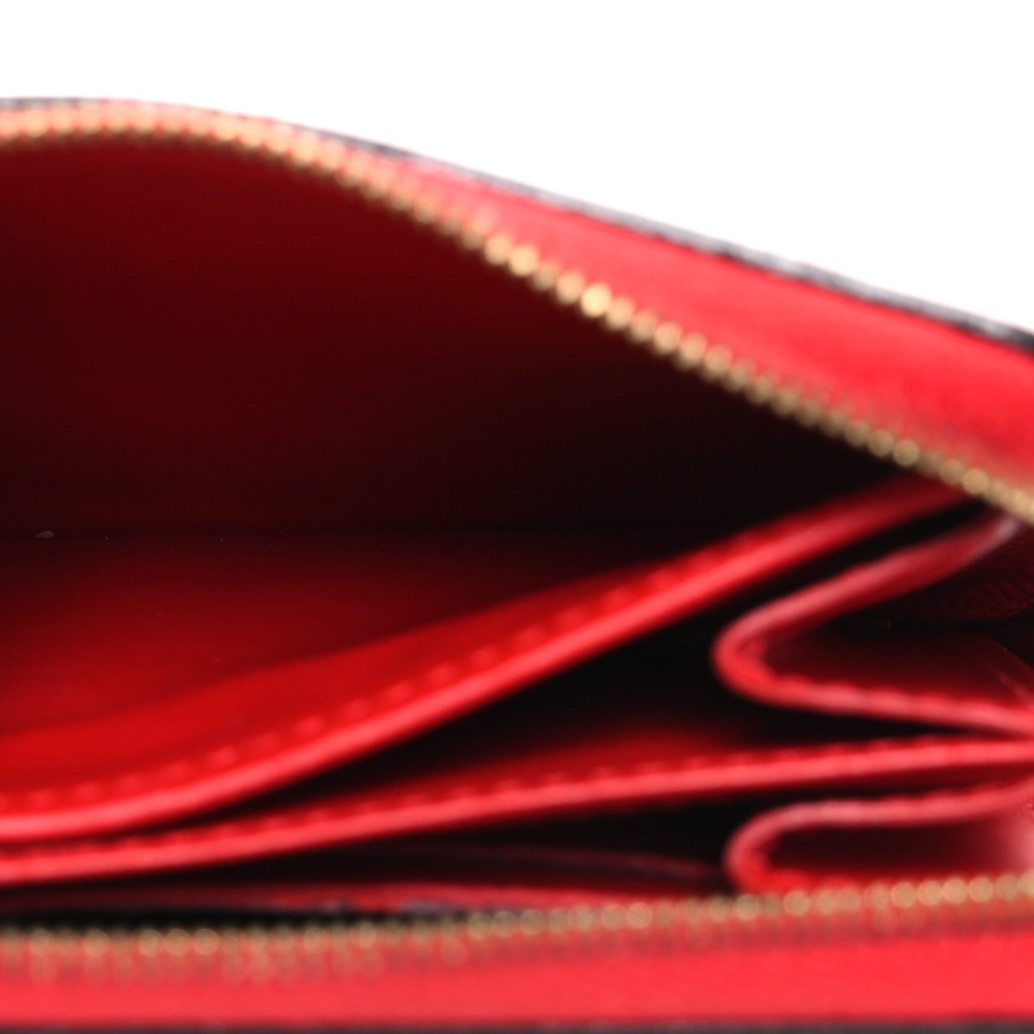 Louis Vuitton Vernis Zippy Coin Purse Cherry 7 of 13