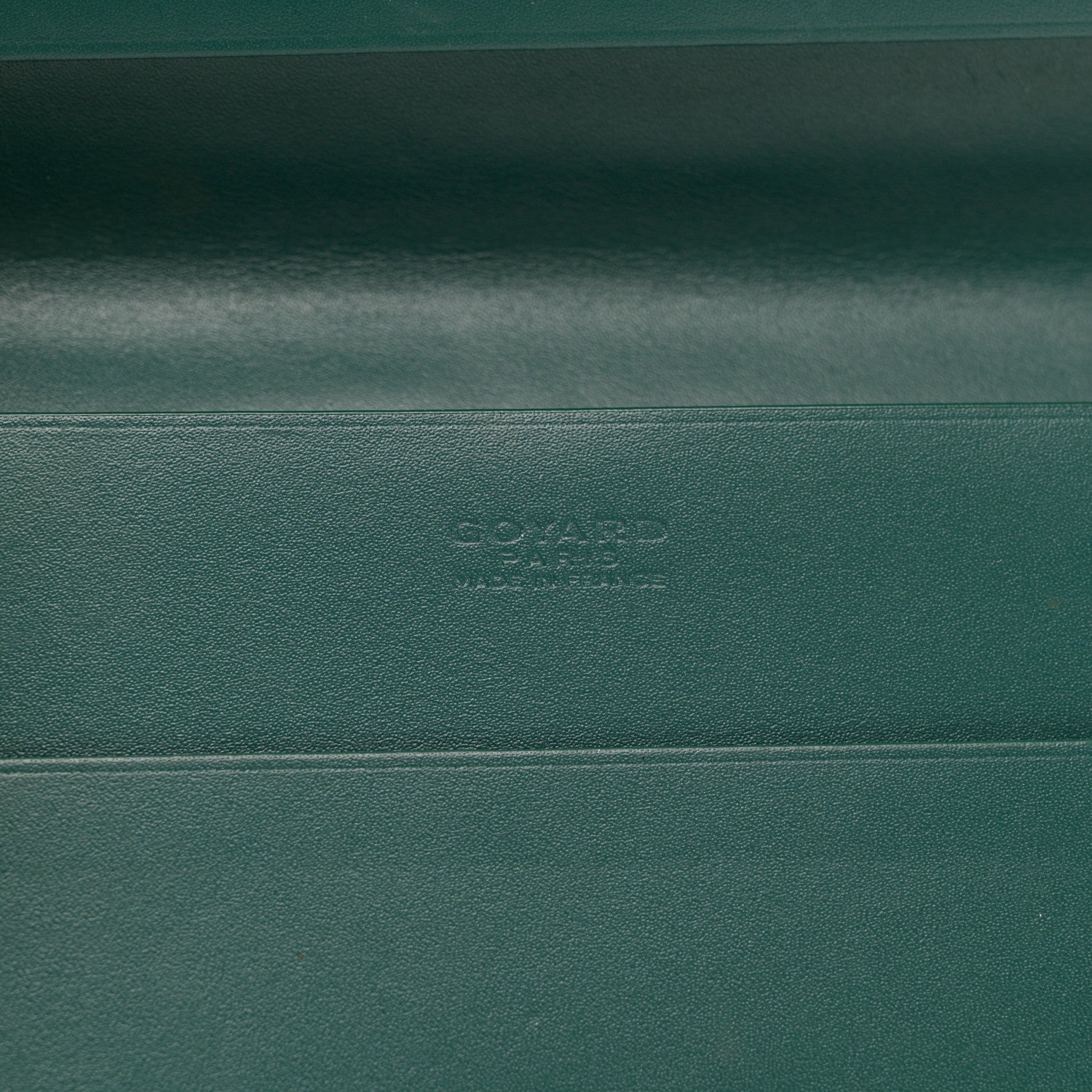 Goyard Goyardine Long Bi-Fold Wallet Green 6 of 6