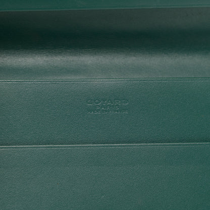 Goyard Goyardine Long Bi-Fold Wallet Green 6 of 6