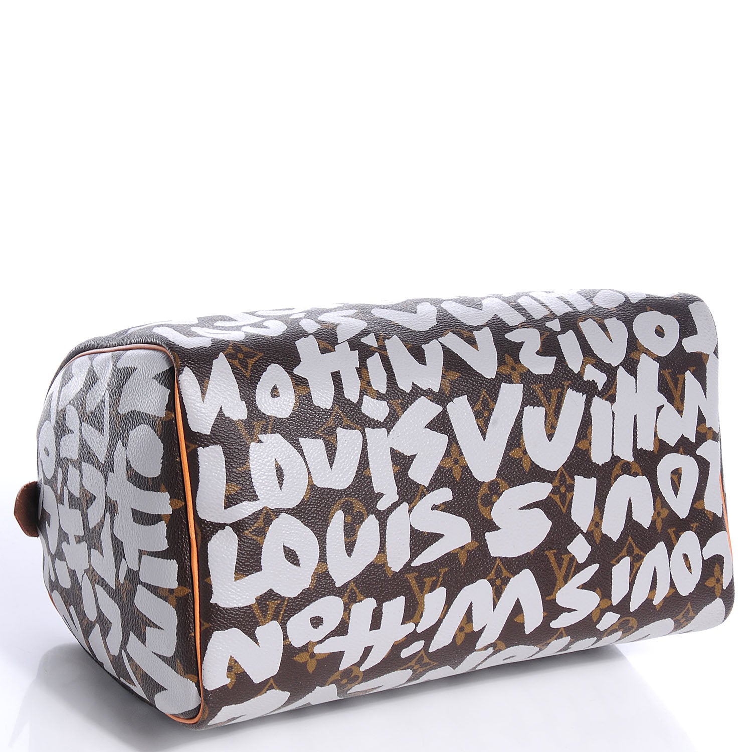 Louis Vuitton Monogram Graffiti Speedy 30 Silver 4 of 7