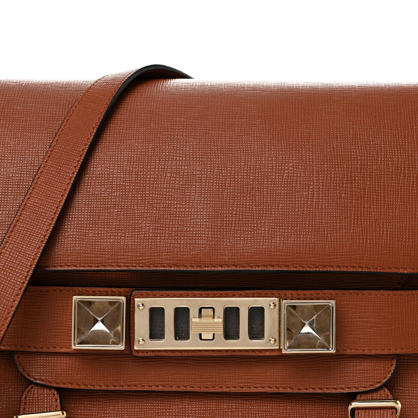 New Linosa Mini PS11 Classic Shoulder Bag Tan