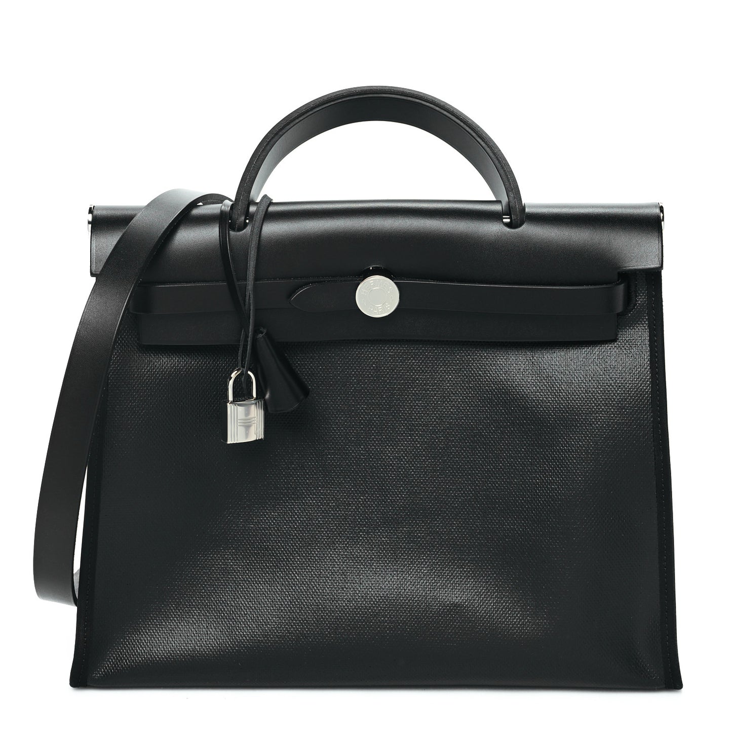 Toile H Berline Vache Hunter Herbag Zip PM 31 Black Ecru