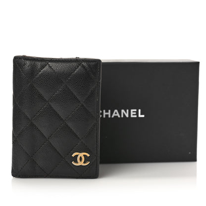 Chanel Caviar Quilted Card Holder Wallet Black 10 of 10