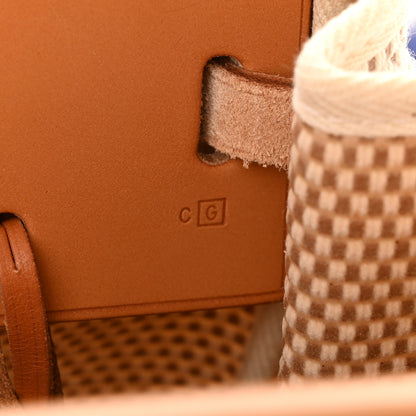 Hermes Toile Vache Hunter Herbag Cabas MM Natural 8 of 13