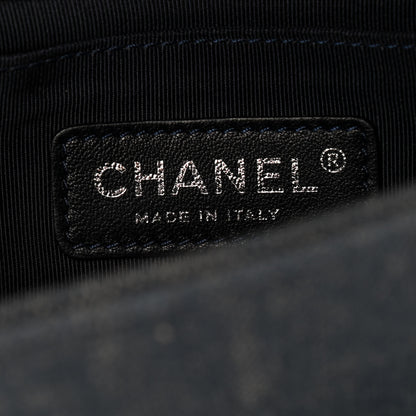 Chanel Denim Chevron Small Boy Flap Light Blue 6 of 9