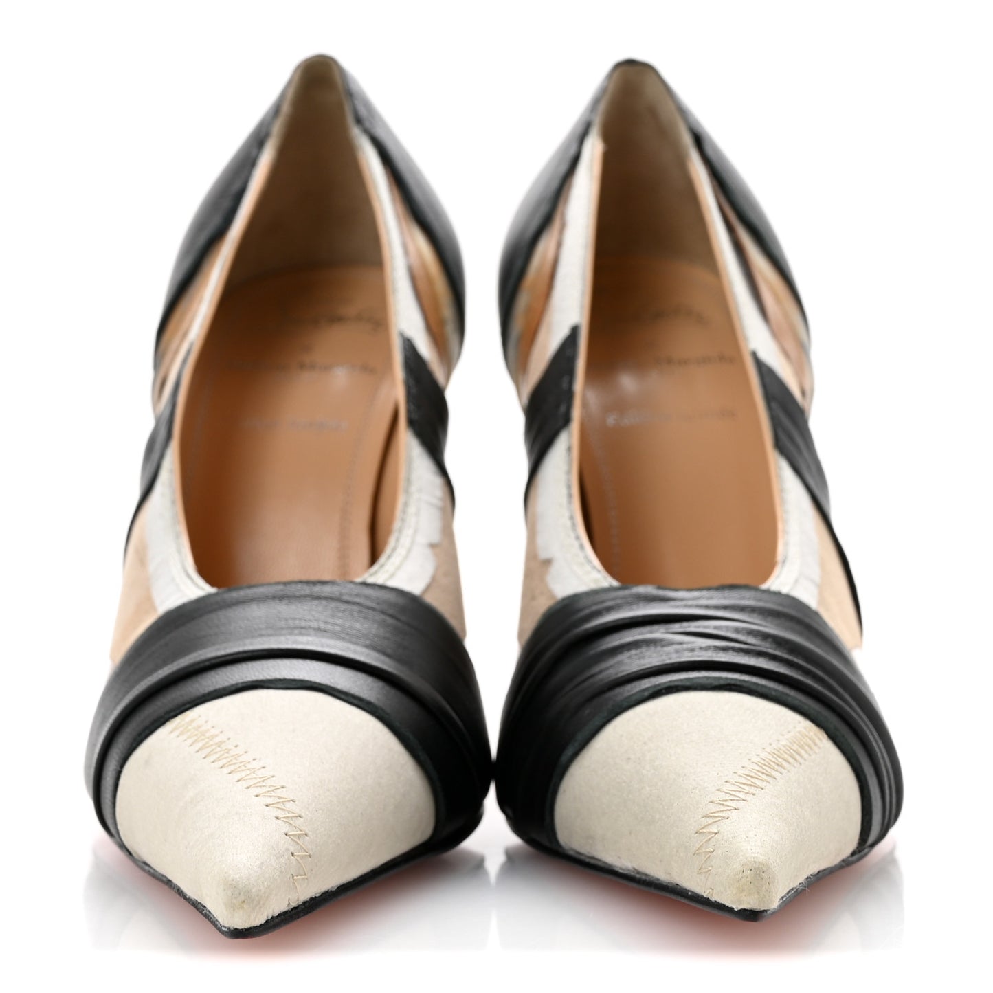 X MAISON MARGIELA Nappa Martinloula 100 Pumps 36 Black