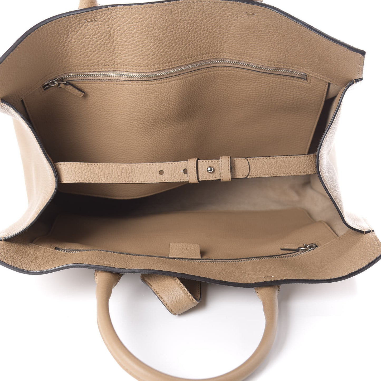 Soft Calfskin Medium Jackie Top Handle Bag Classic Camel
