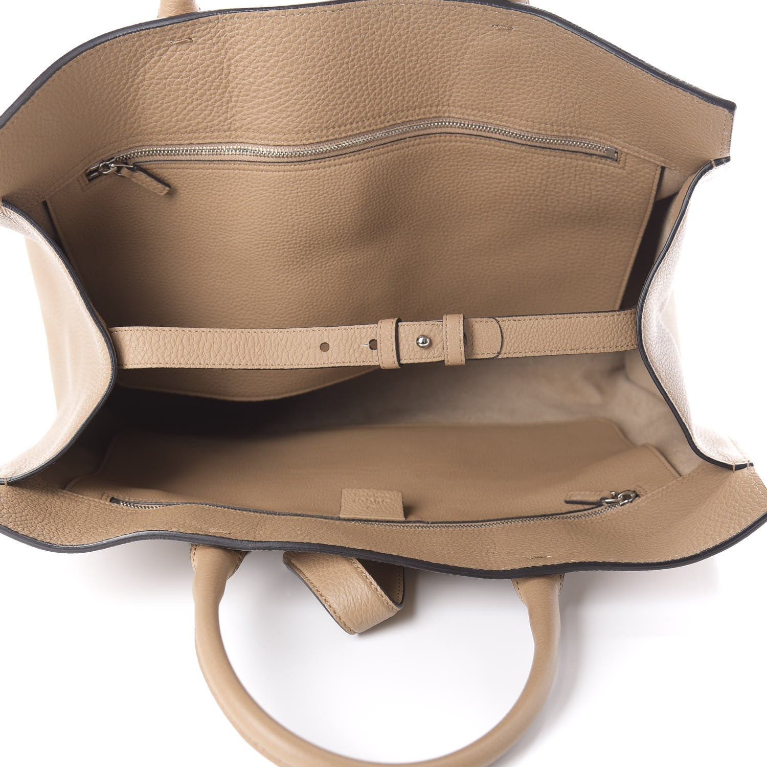Gucci Soft Calfskin Medium Jackie Top Handle Bag Classic Camel 5 of 14