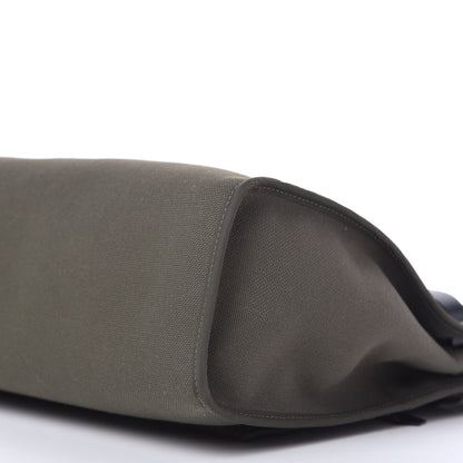 Hermes Vache Hunter Toile Herbag Zip 31 PM Kaki 7 of 10