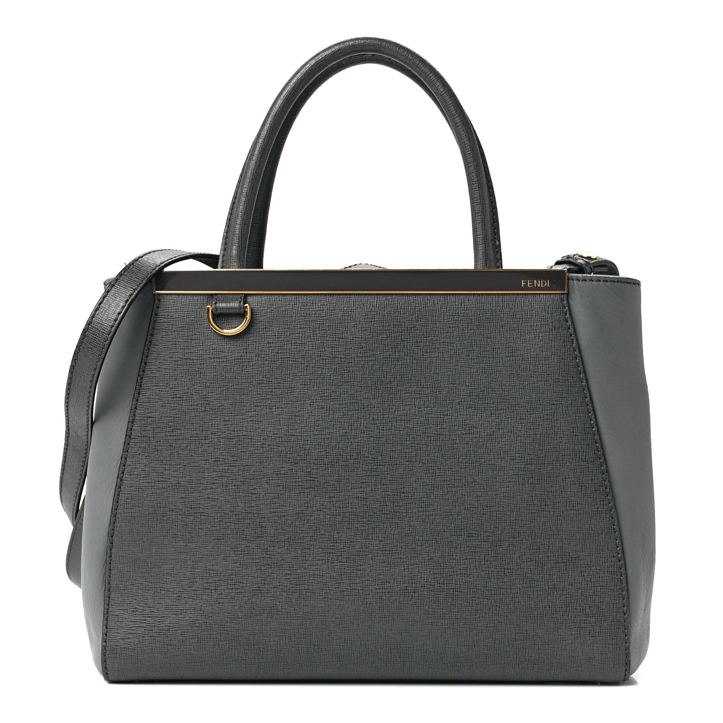 Vitello Elite Petite 2Jours Tote Grey