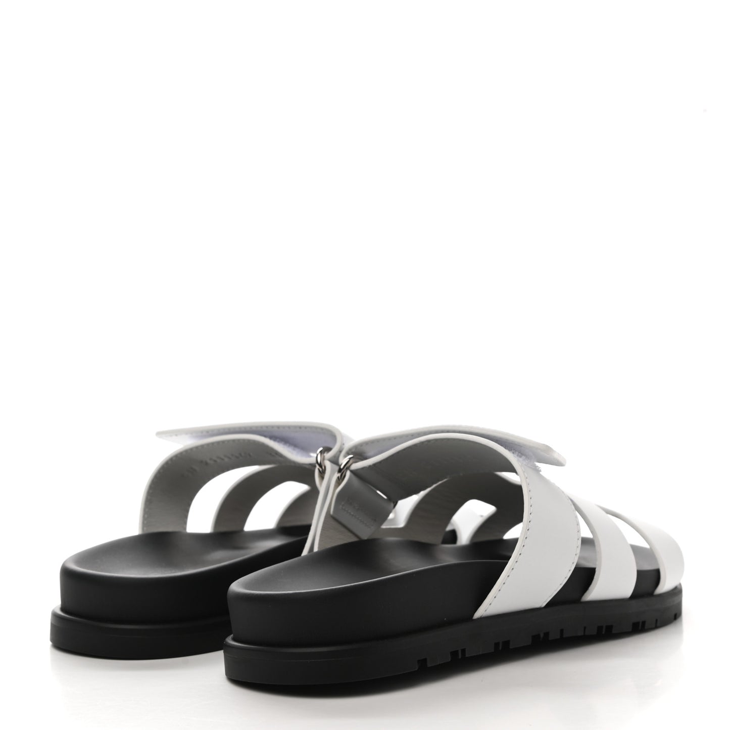 Calfskin Womens Chypre Sandals 35.5 White