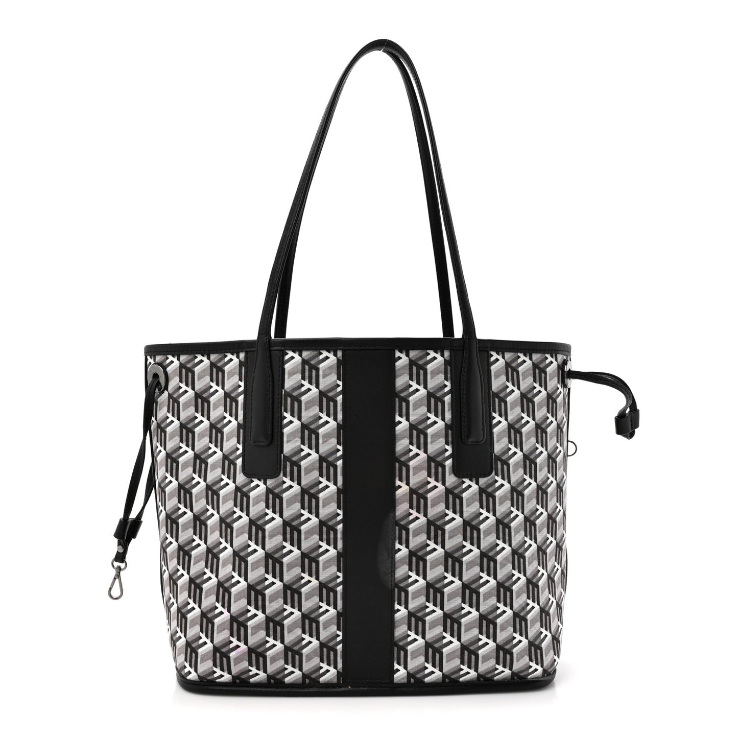 Visetos Small Liz Reversible Shopper Tote Black