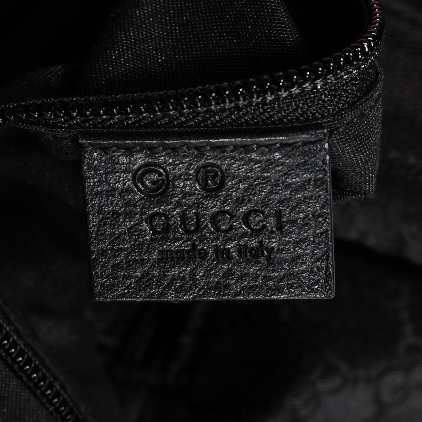Nylon Monogram Medium Backpack Black