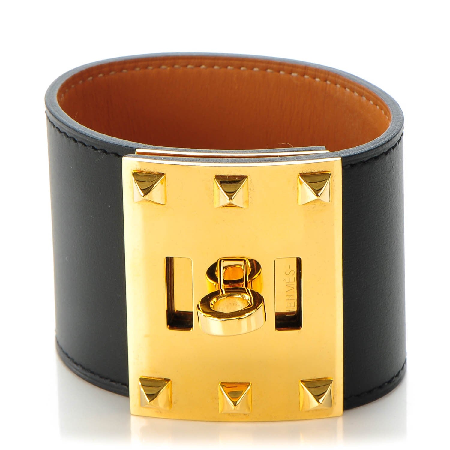 Hermes Chamonix Extreme Kelly Bracelet S Black 1 of 6
