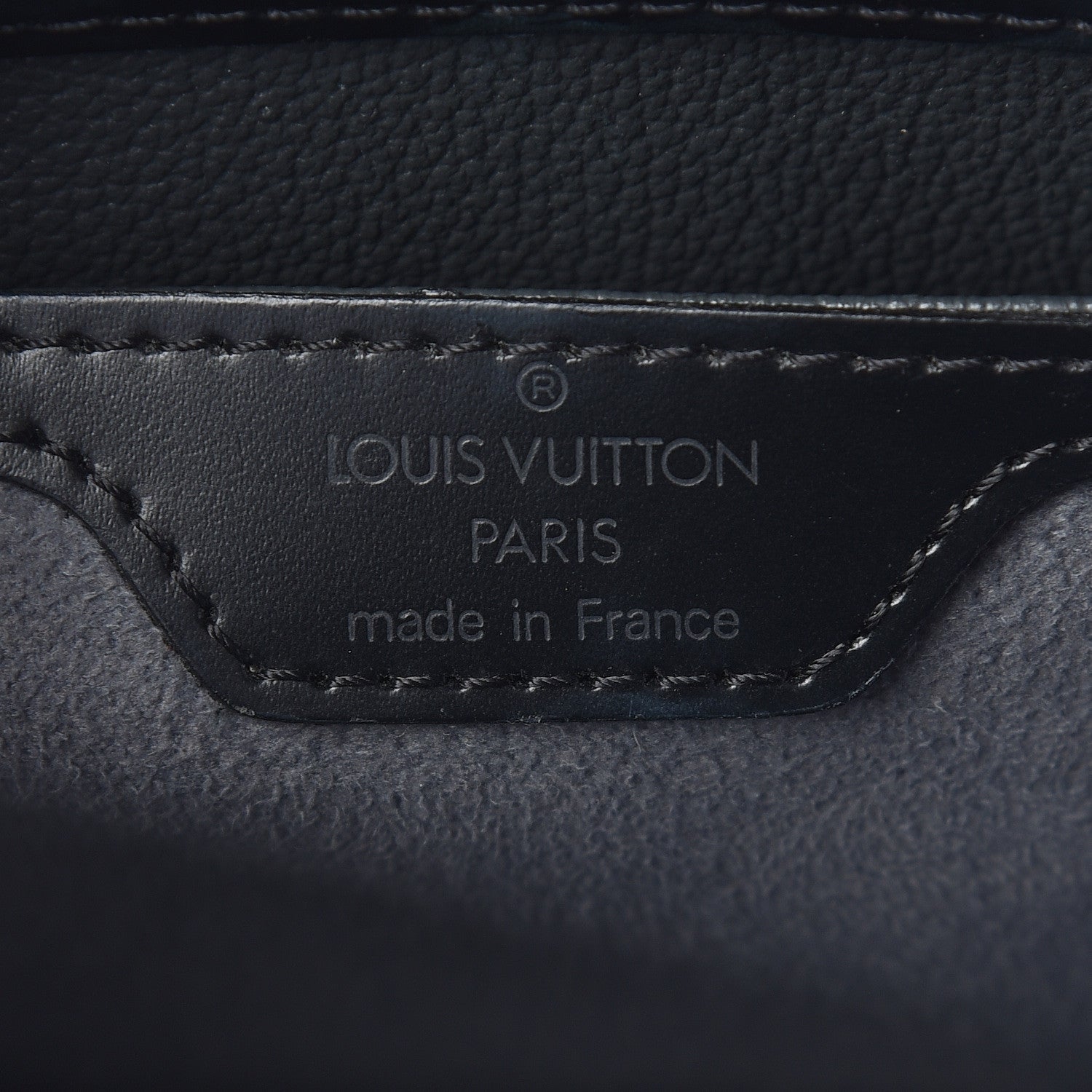 Louis Vuitton Epi Mabillon Backpack Black 9 of 10