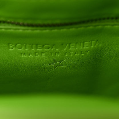 Bottega Veneta Nappa Maxi Intreccio Padded Cassette Crossbody Bag Acid Green 10 of 10