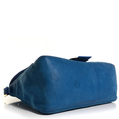 Fendi Vitello Savana Big Forever Mama Baguette Carta Zucchero Tartaruga Natural 4 of 11
