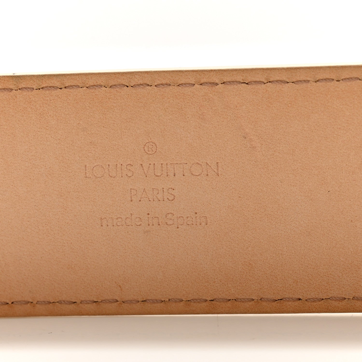 Louis Vuitton Damier Azur LV Initiales Belt 90 36 5 of 10