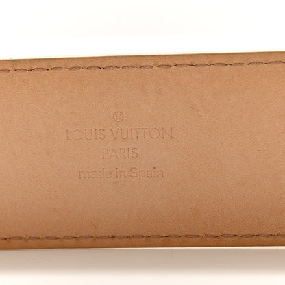 Louis Vuitton Damier Azur LV Initiales Belt 90 36 5 of 10