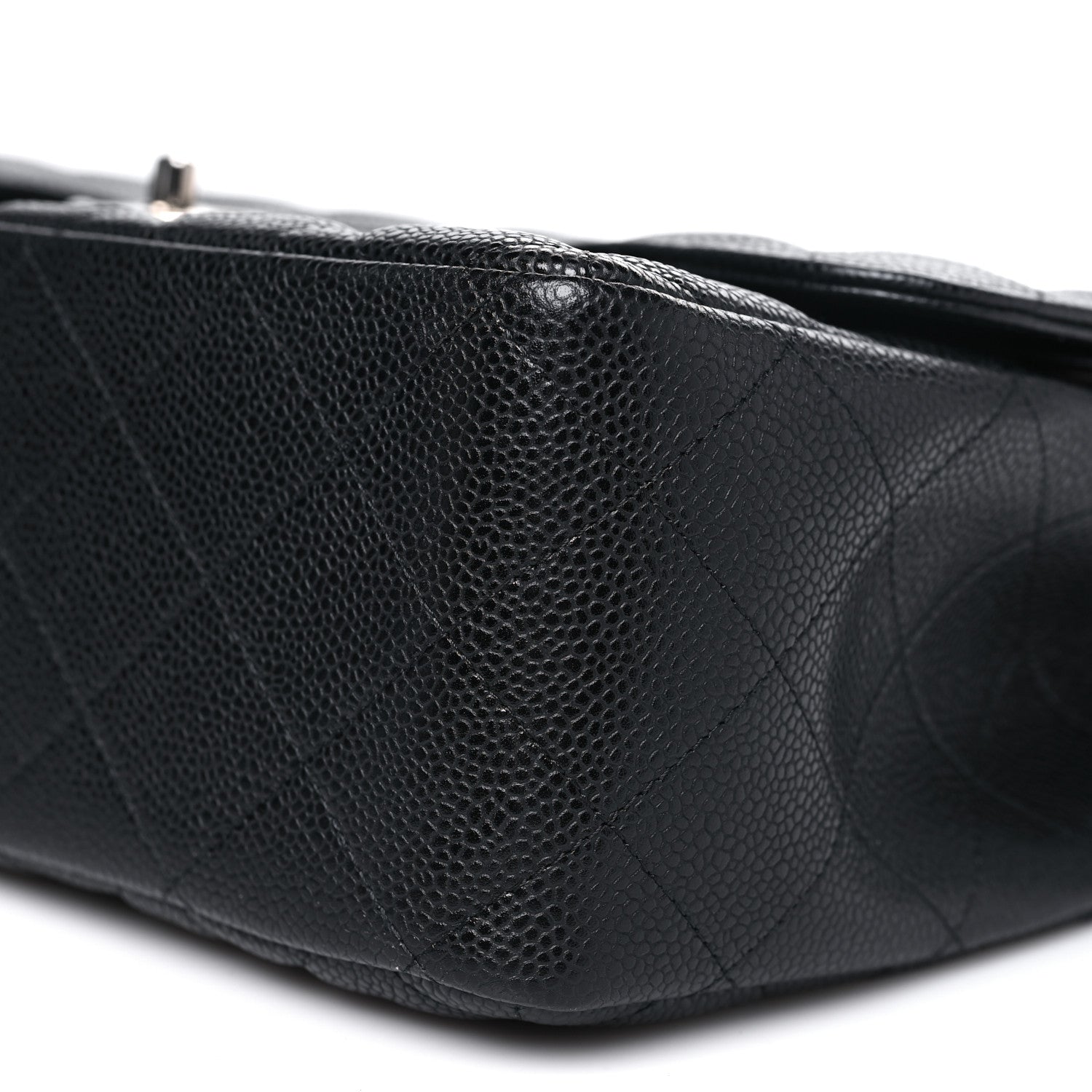 Chanel Caviar Quilted Jumbo Double Flap Black 10 of 10