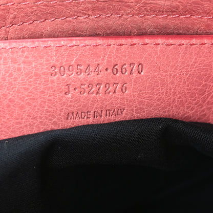 Balenciaga Agneau Giant 12 Gold Hardware Mini City Rose Bombon Raspberry 8 of 11