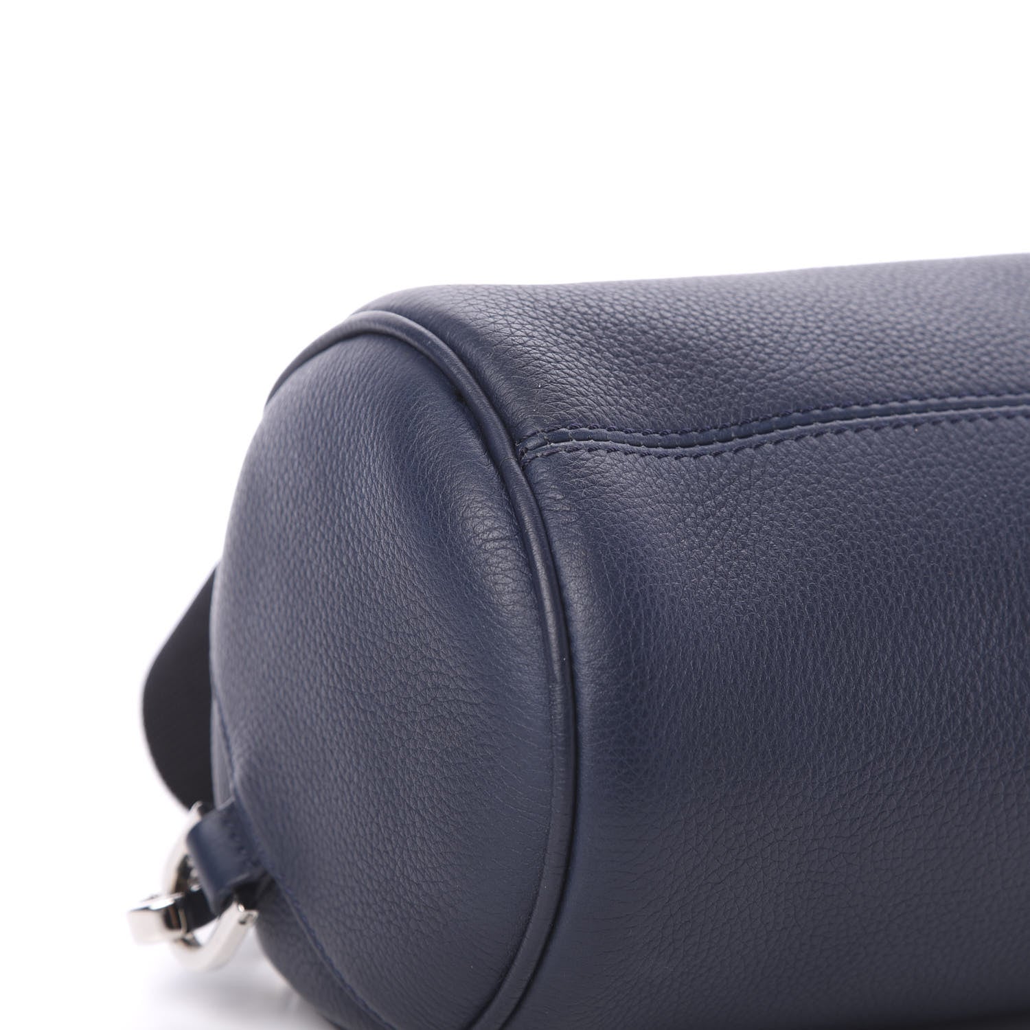 Christian Dior HOMME Grained Calfskin Mens Roller Pouch Navy Blue 8 of 9