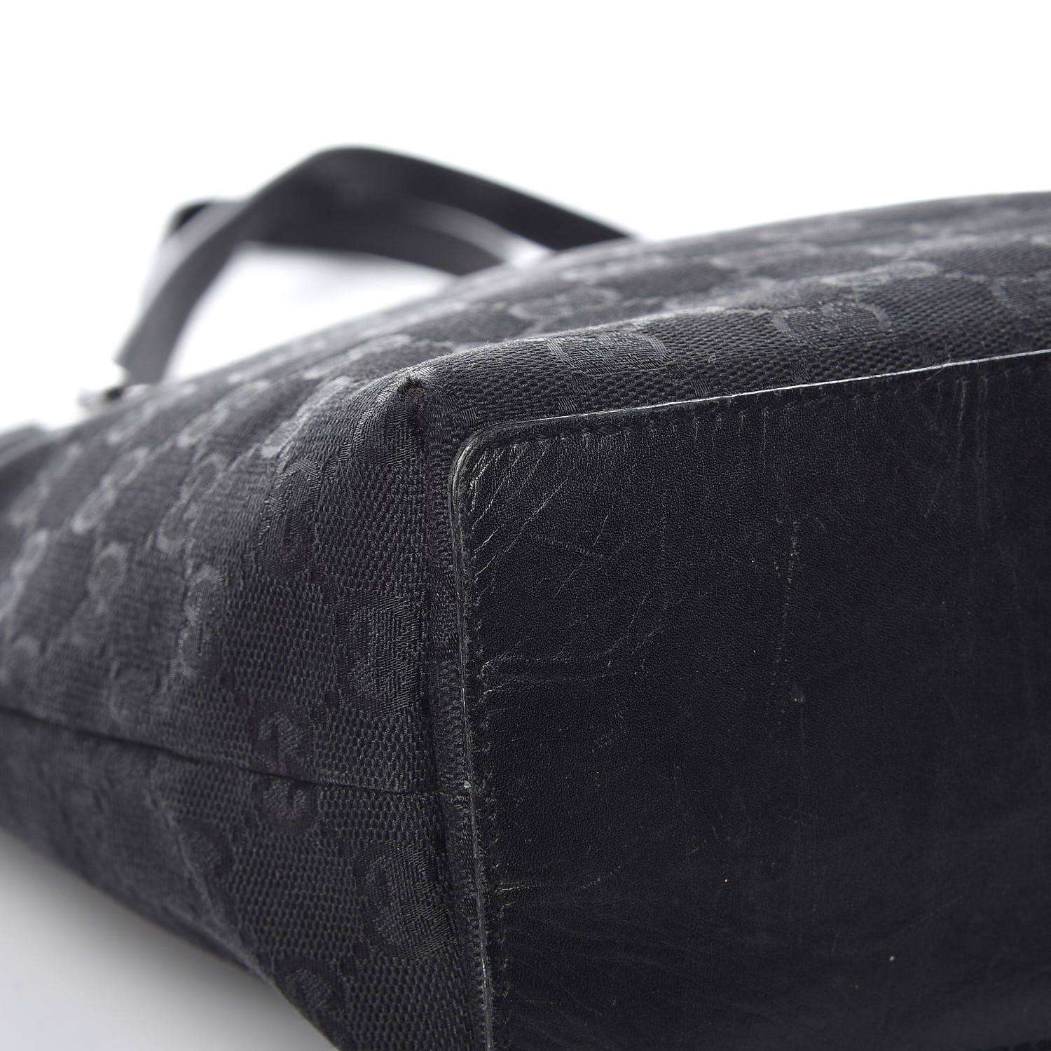 Gucci Monogram Small Bucket Tote Black 12 of 12