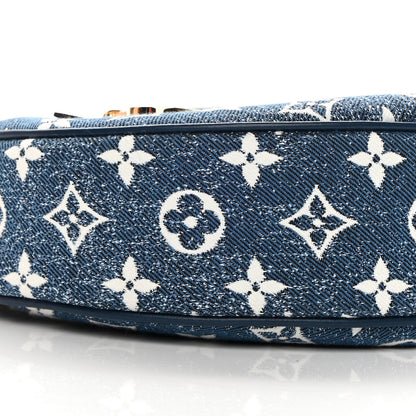 Louis Vuitton Monogram Jacquard Denim Loop Bleu 8 of 10