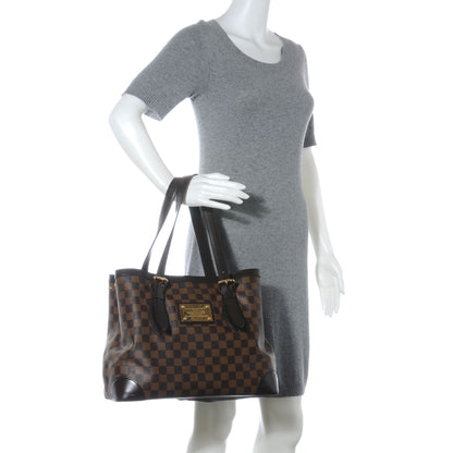 Louis Vuitton Damier Ebene Hampstead MM 2 of 7