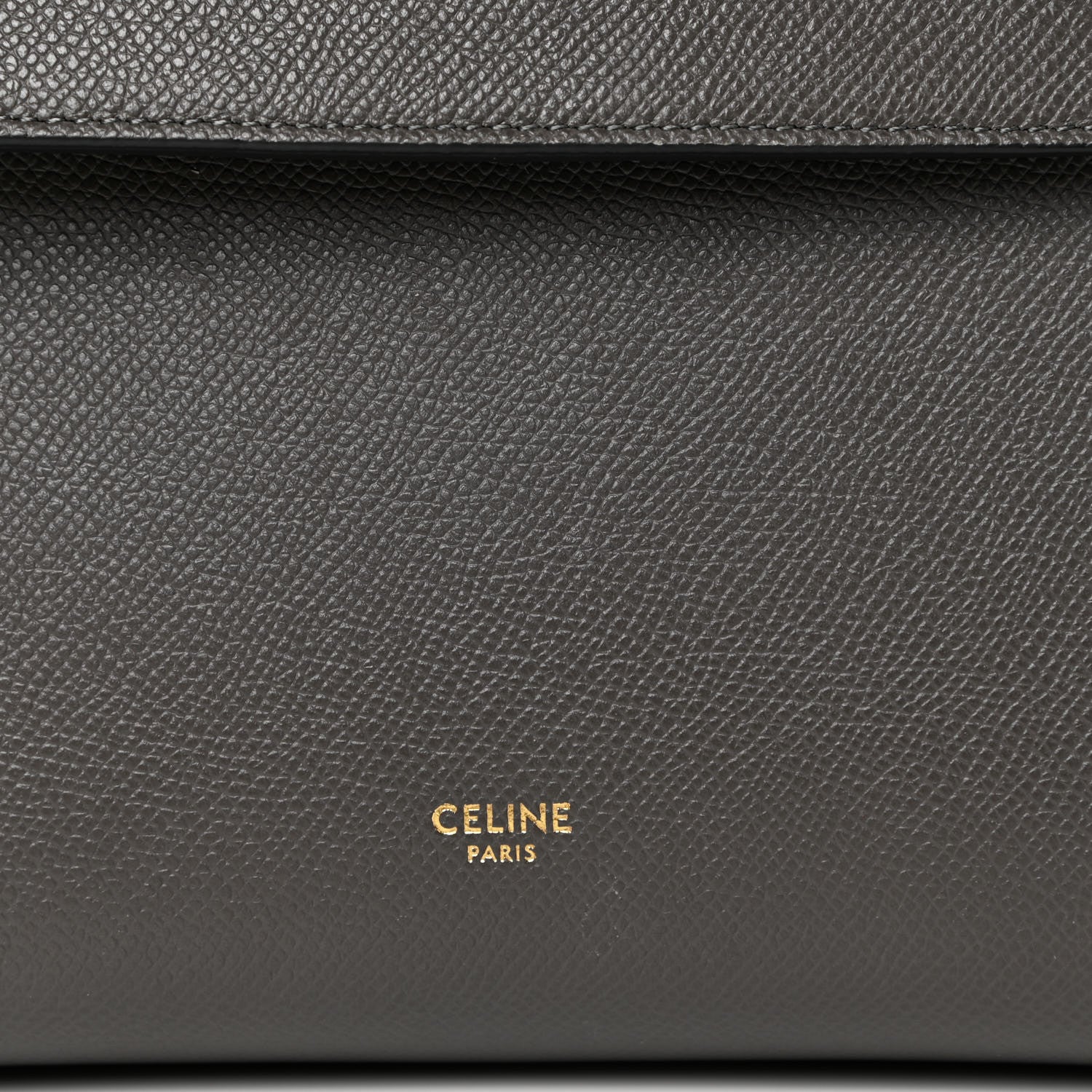 Celine Grained Calfskin Micro Belt Bag Grey 13 of 17
