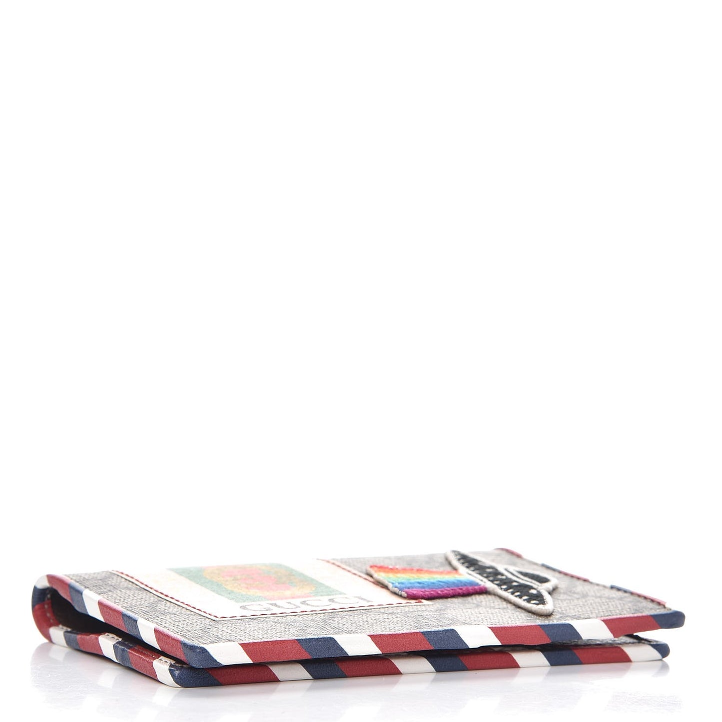 GG Supreme Monogram Courrier Passport Case