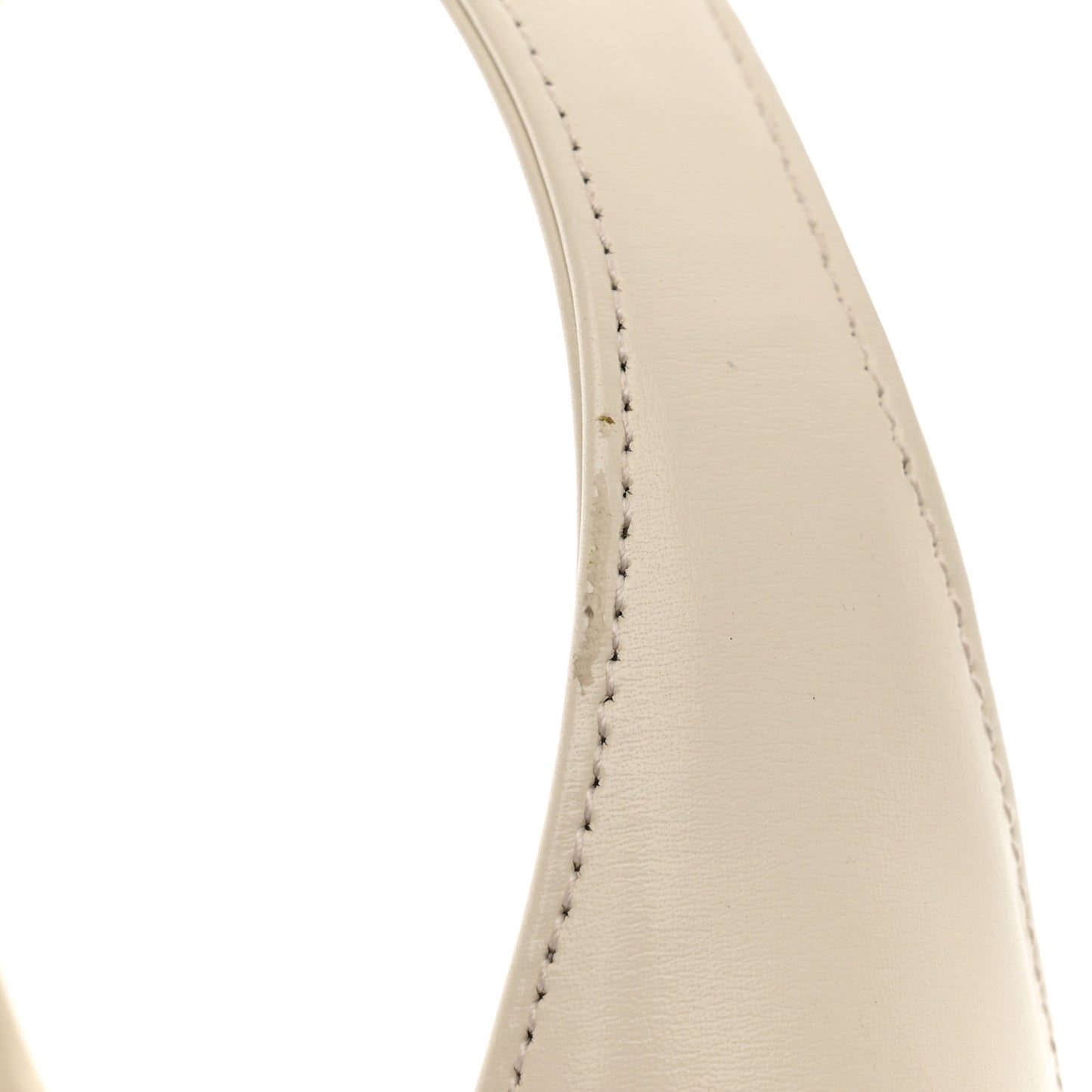 Boarded Dyana Lux Calfskin Small Jackie 1961 Hobo Mystic White