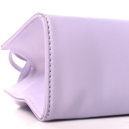 Telfar Vegan Leather Small Shopping Bag Lavender 8 of 9