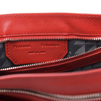 Proenza Schouler Lambskin Medium PS1 Satchel True Red 10 of 13