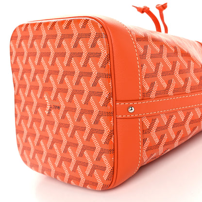 Goyard Goyardine Petit Flot Bucket Bag PM Orange 10 of 10