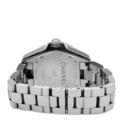 Chanel Titanium Ceramic 33mm J12 Chromatic Automatic Watch 3 of 5