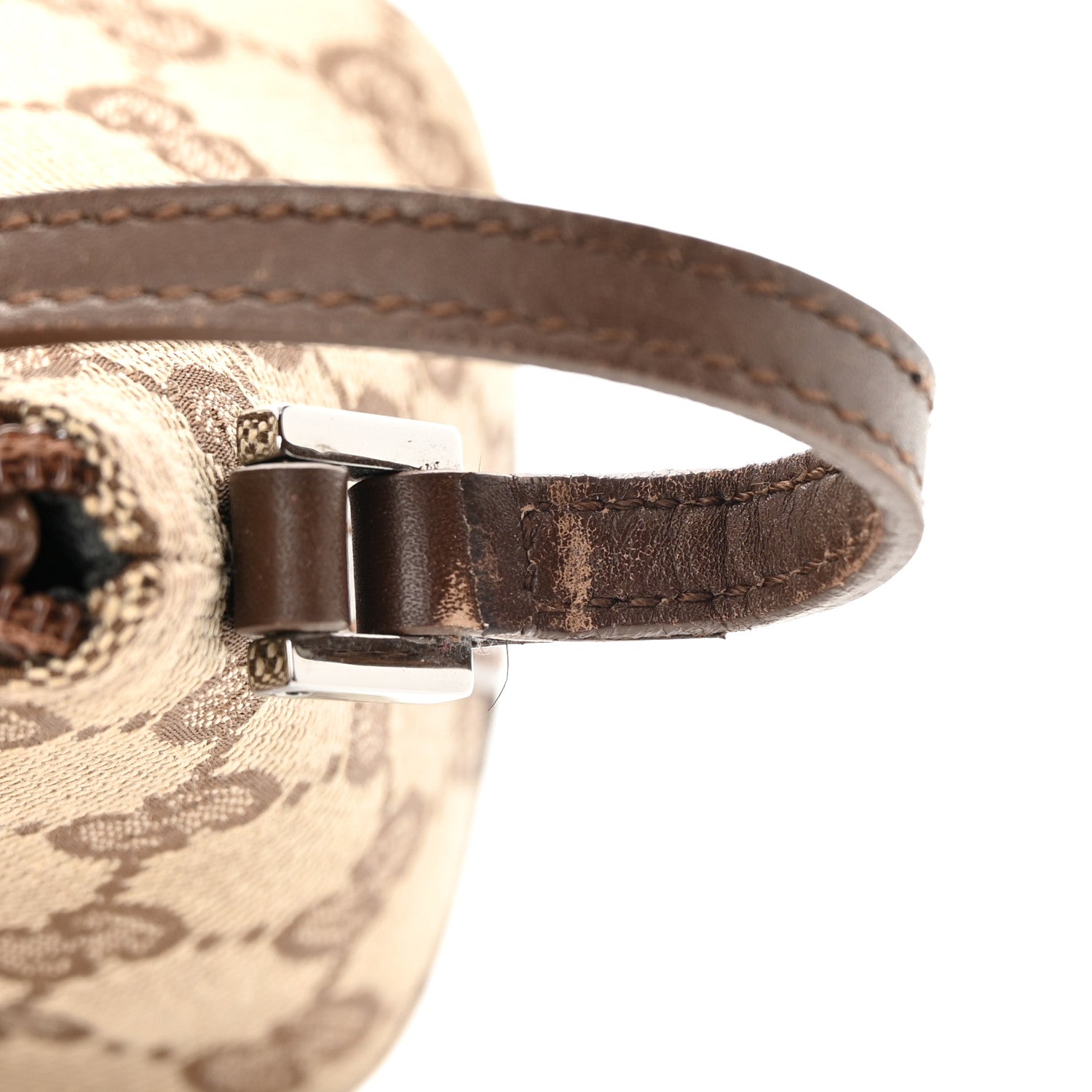 Gucci Monogram Boat Pochette Brown 16 of 17