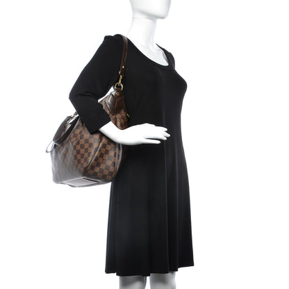 Louis Vuitton Damier Ebene Evora MM 4 of 16