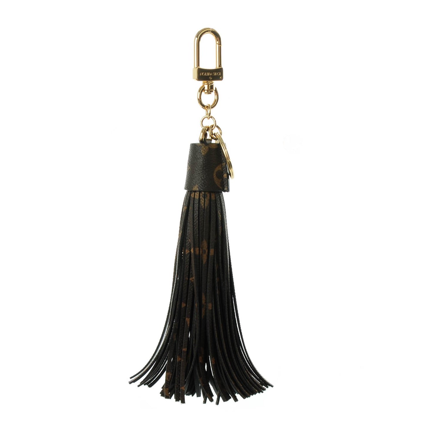 Monogram Tassel Bag Charm