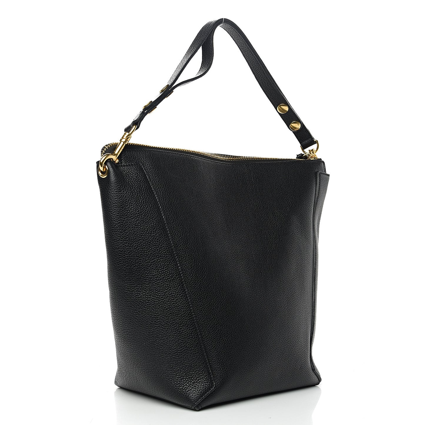 Small Classic Grain Camden Black